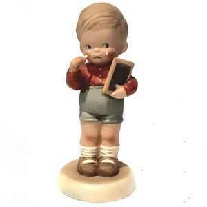 Vintage 1980s Memories of Yesterday How Do You Spell I’m Sorry  Enesco Figurine